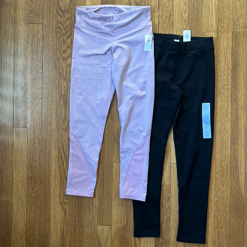 Old Navy Leggings. Two Pairs. Girls size L/10-12.